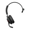 Jabra Headset Evolve2 65 MS MONO USB-A BT Zertifiziert pour Microsoft Teams