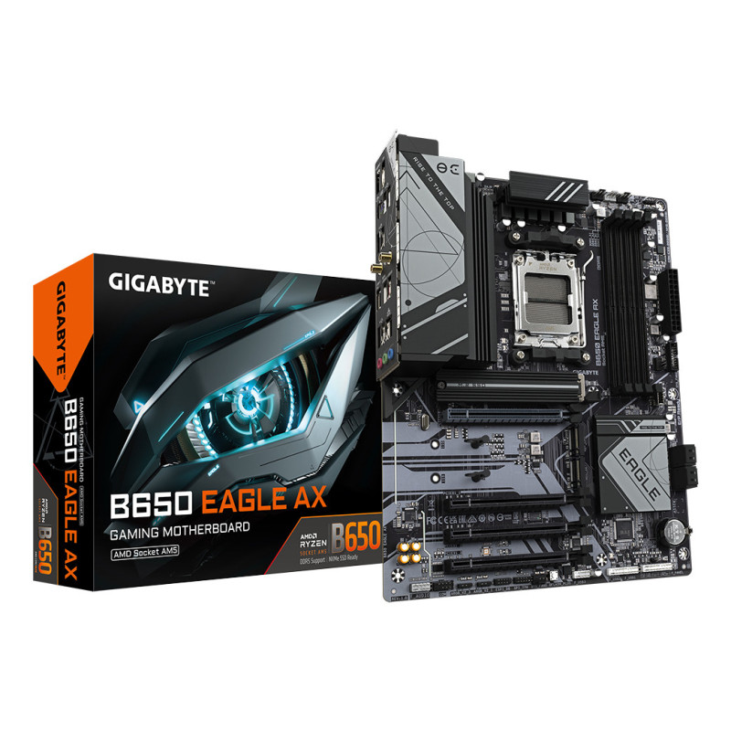 GIGA B650 EAGLE AX AM5 DDR5 3xM.2 WIFI Type-C ATX