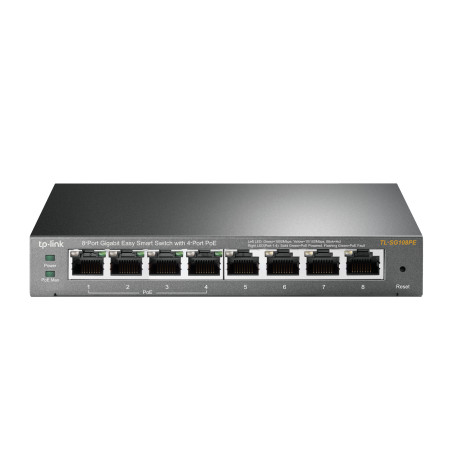 TP-LINK Switch TL-SG108PE 8xGBit (4x PoE+   64W) Managed