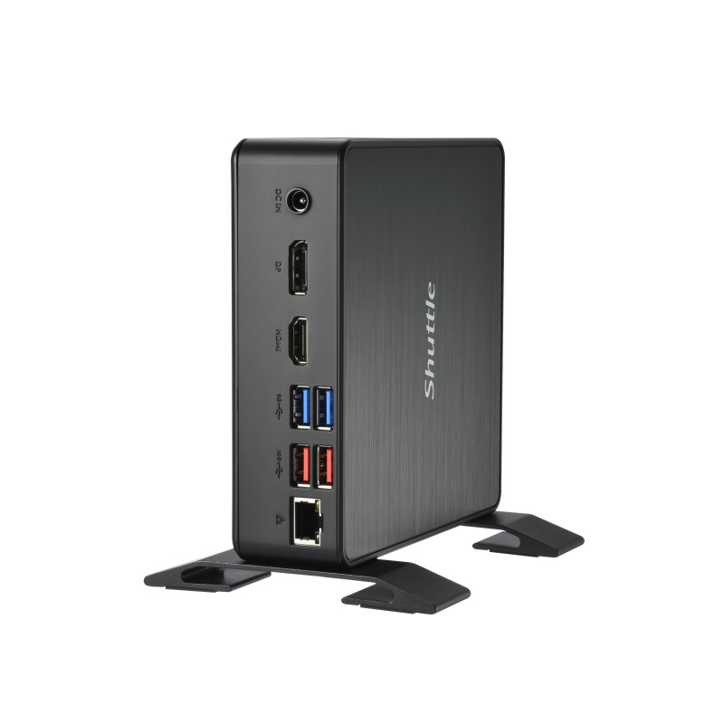 Shuttle Barebone NC40U5 Black (Core i5-1235U) 24 7, Dual Video, Ultra HD