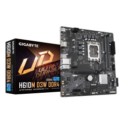 YY GIGA H610M D3W DDR4 S1700 DDR4 DP-HDMI µATX