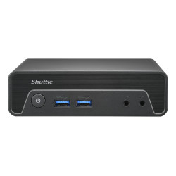 Shuttle Barebone NE10N Black (N100)+++ 24 7, Dual Video, Ultra HD