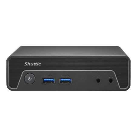 Shuttle Barebone NE10N Black (N100)+++ 24 7, Dual Video, Ultra HD