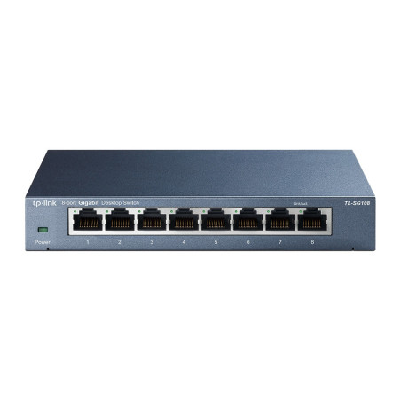 TP-LINK Switch TL-SG108 8xGBit Unmanaged Metallgehäuse