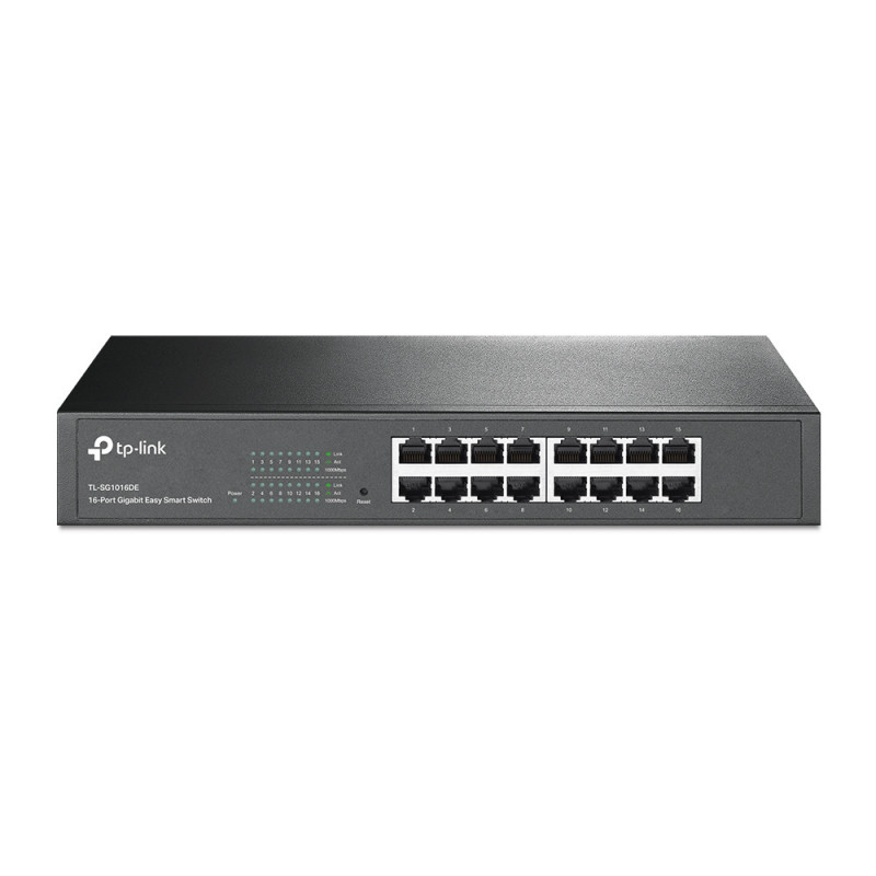 TP-LINK Switch TL-SG1016DE 16xGBit Easy Managed Desktop