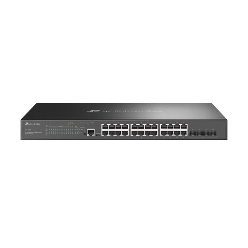 TP-LINK Switch SG3428MP 24xGBit 4xSFP PoE+ Managed