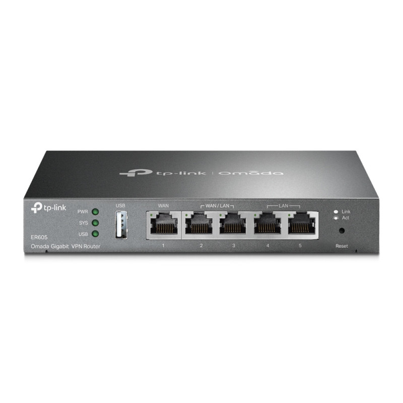 TP-LINK 5 Port Gigabit Multi-WAN Router (bis 4xWAN)