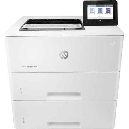 HP LaserJet Enterprise M507 x 43ppm, 1 manuelle Zufuhr et 2x 550 Blatt Papierk.