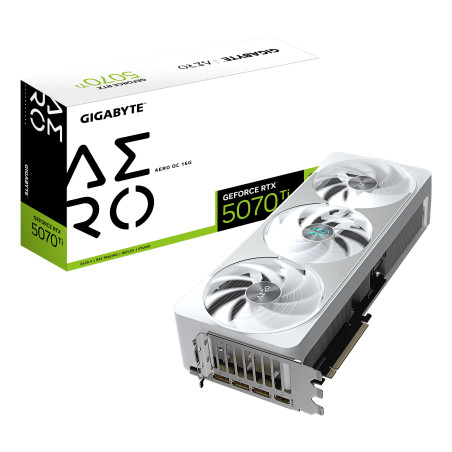GIGA VGA 16GB RTX5070TI AERO-OC-16G 3xDP HDMI GeForce RTX 5070 Ti AERO OC 16G