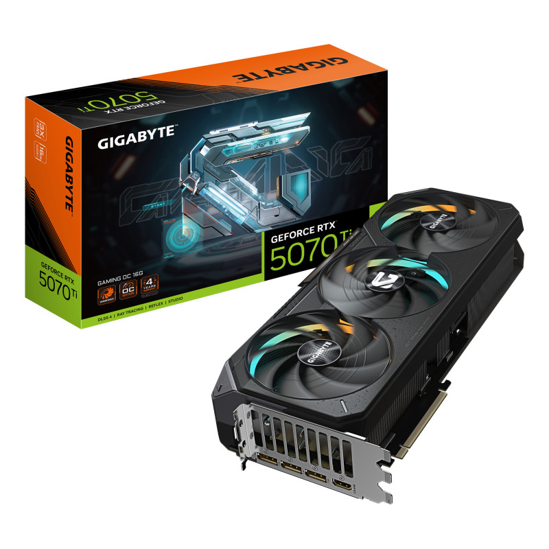 GIGA VGA 16GB RTX5070TI GAMING-OC-16G 3xDP HDMI GeForce RTX 5070 Ti GAMING OC 16G