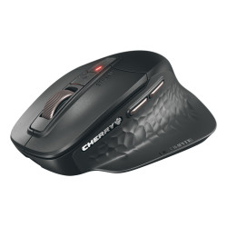 CHERRY Mouse STREAM MOUSE ULTIMATE WL AES silent black BT 7 Tasten et Scrollrad
