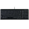 CONTOUR ACTIVE KEY Keyboard AK-7000 Industrie compact 19 Zoll [DE] bk +++ Kompakte Industrietastatur avec Nummernblock