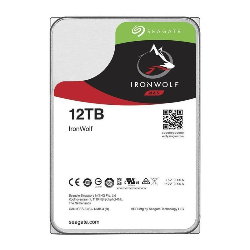 Seagate HD3.5" SATA3 12TB ST12000VN0008   7.2k (Di)