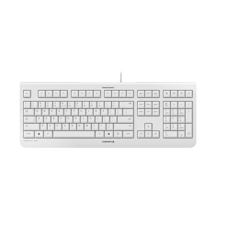 CHERRY Keyboard KC 1000 [US EU] beige