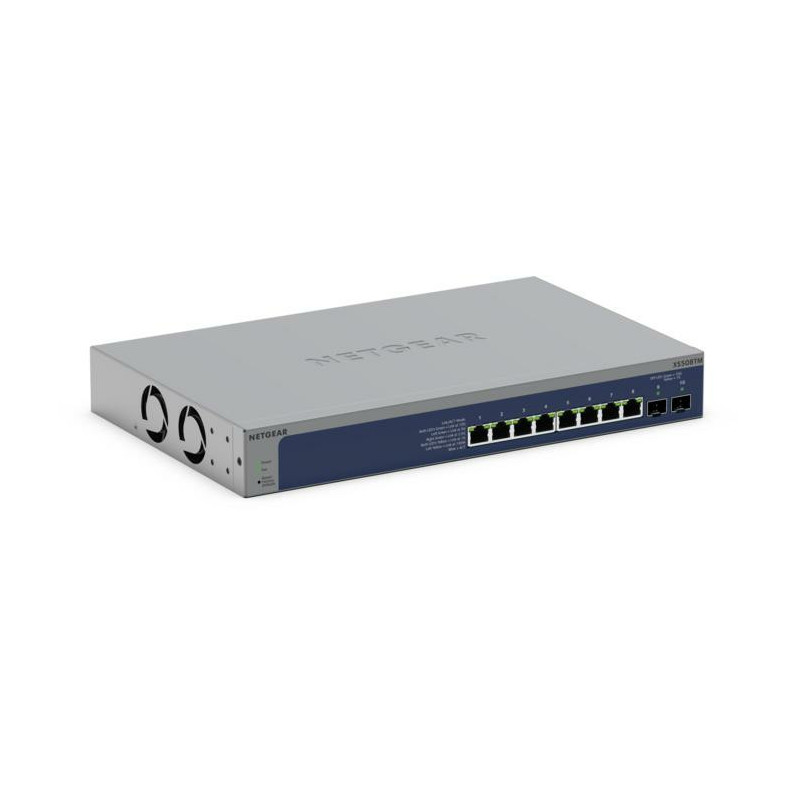 Netgear 8Port Switch 100 1000 10000 XS508TM Managed, 2x SFP+