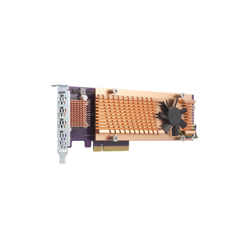 QNAP Quad M.2 PCIe SSD Erweiterung PCIe Gen3 x8 QM2-4P-384
