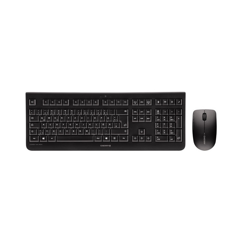 CHERRY Desktop DW 3000 [FR] Wireless black noir