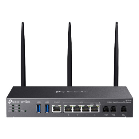 TP-LINK Omada Desktop DSL Gateway AX3000 Gigabit WAN 8xLAN DR3650v