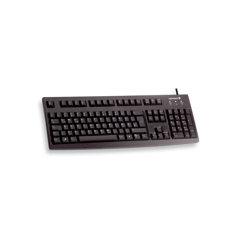 CHERRY Keyboard G83-6104 [US EU] black USB