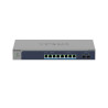 Netgear 10Port Switch 100 1000 10000 MS510TXUP 8-Port Multi-Gb 10G Eth Ultra60 PoE++ Smart Mngd