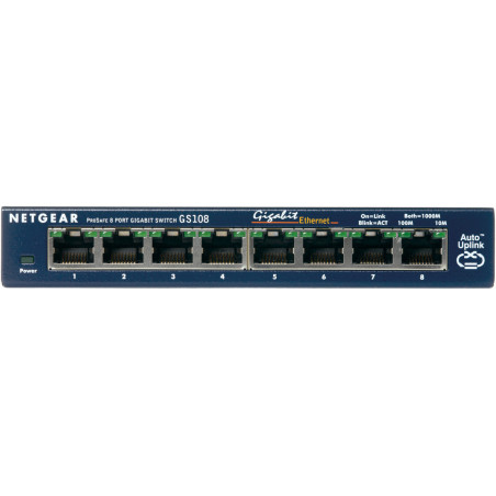 Netgear 8Port Switch 10 100 1000 GS108GE