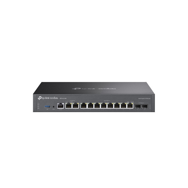 TP-LINK Omada Multi-Gigabit VPN Router ER7412-M2 2× 2.5G RJ45 WAN LAN ports