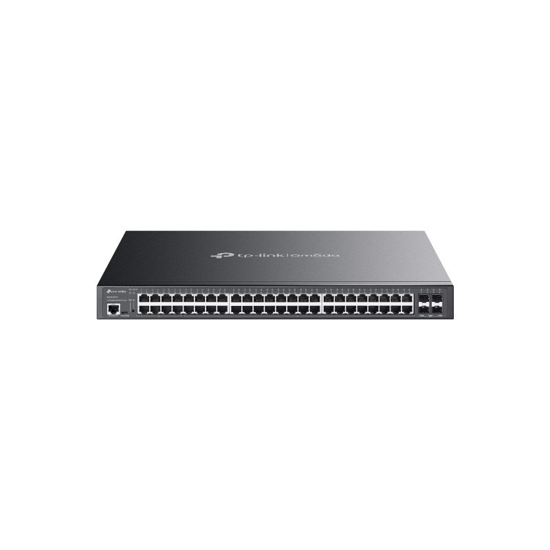 TP-LINK Switch SG3452XMPP 48xGBit 4x 10 GE SFP+ 8x PoE++ (750W) Managed Omada, L2+, Rack Mountable