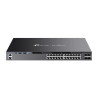 TP-LINK Switch SG6428XHP 24xGBit  4x10Gbit SFP+ PoE+ Managed Layer 3 Rack Mountable, Omada SDN, 4 Fans