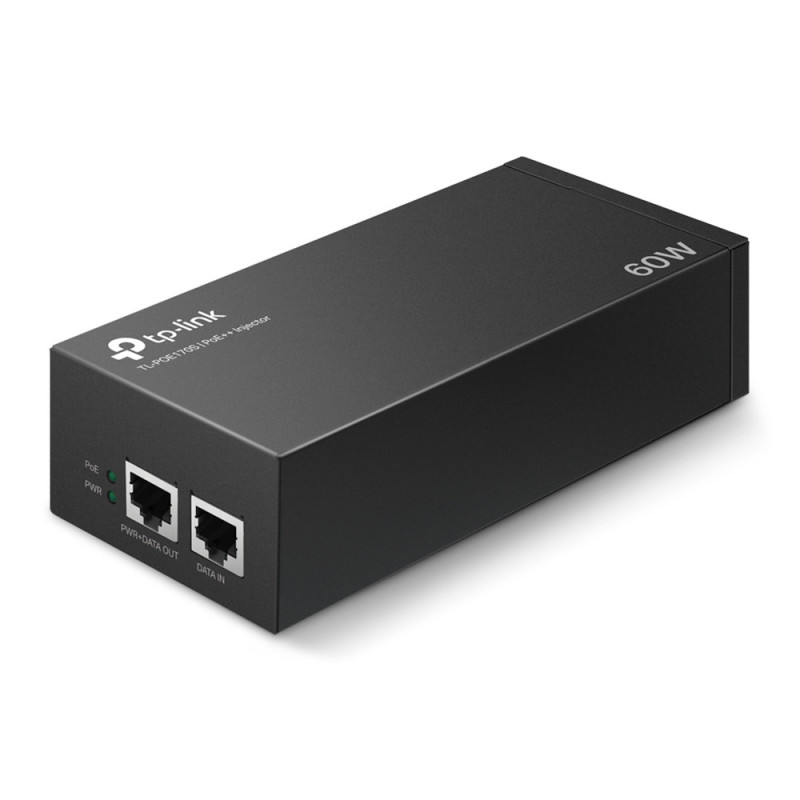 TP-LINK PoE++ Injektor TL-POE170S 60W PoE Power 1x Gigabit PoE Port, 1x Gigabit Non-PoE Port
