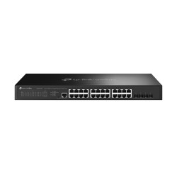 TP-LINK Switch TL-SG3428X-M2 24x 2,5-GBit 4xSFP+Managed Rack Mountable, Omada SDN, 1 Fan, No PoE