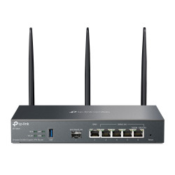 TP-LINK 5 Port Gigabit Multi-WAN Router (bis 4xWAN LAN) 1xSFP High-speed performance,Wifi 6,