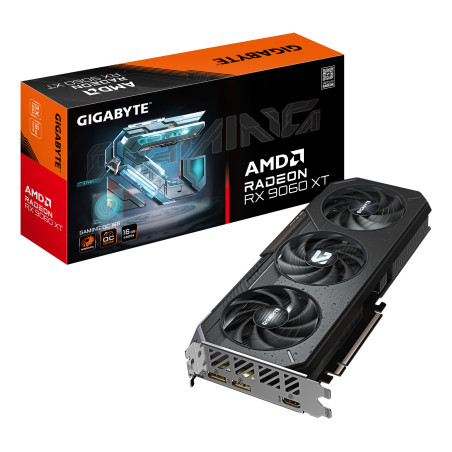 GIGA VGA 16GB Radeon RX9060XT GAMING OC-16GD 2xDP 2xHDMI GV-R9060XTGAMING OC-16GD