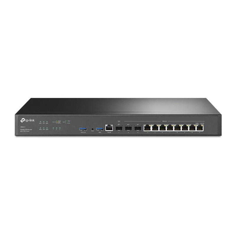 TP-LINK 10 Gbit s Omada VPN Router 3xWAN 8xLAN ER8411