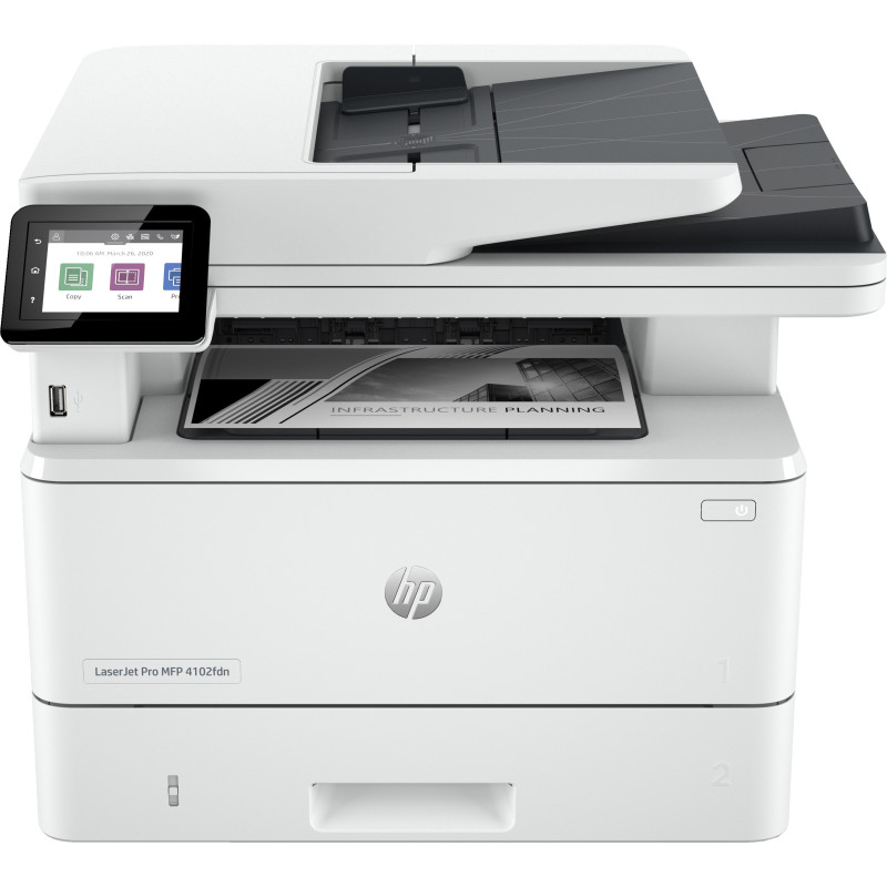 HP LaserJet Pro MFP 4102 fdn (4in1) s w - Laser - Multifunktionsdrucker