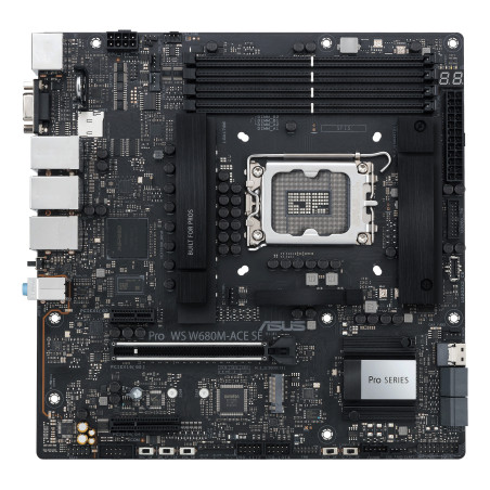 ASUS PRO WS W680M-ACE SE S1700 DDR5 DP-HDMI 3xLAN 24-7 µATX