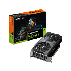 GIGA VGA 8GB RTX5050 WINDFORCE 2-OC-8GD 3xDP HDMI GV-N5050WF2OC-8GD