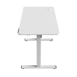 Bureau Gamer ergonomique motorisé Mars Gaming MGD Ergo-Pro (Blanc)