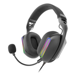 Casque Gamer filaire Mars Gaming MH-Pro RGB (Noir)