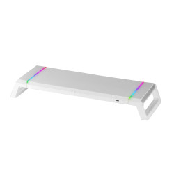 Support   Réhausseur pour Ecran Mars Gaming MGS One RGB (Blanc)