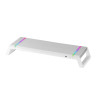 Support   Réhausseur pour Ecran Mars Gaming MGS One RGB (Blanc)