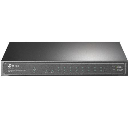 Switch réseau ethernet Gigabit TP-Link TL-SG1210P (PoE) - 10 ports