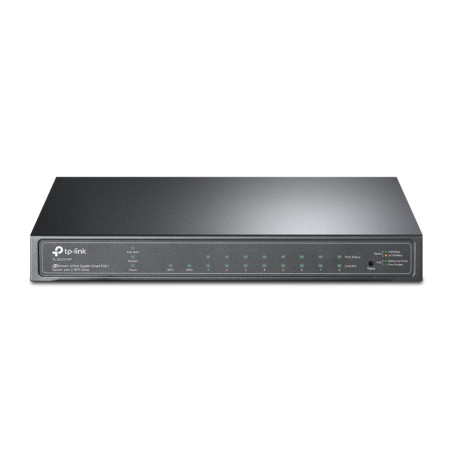 Switch réseau ethernet Gigabit TP-Link SG2210P (PoE, SFP) - 8 ports