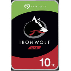 Disque Dur 3,5" Seagate IronWolf 10To - S-ATA