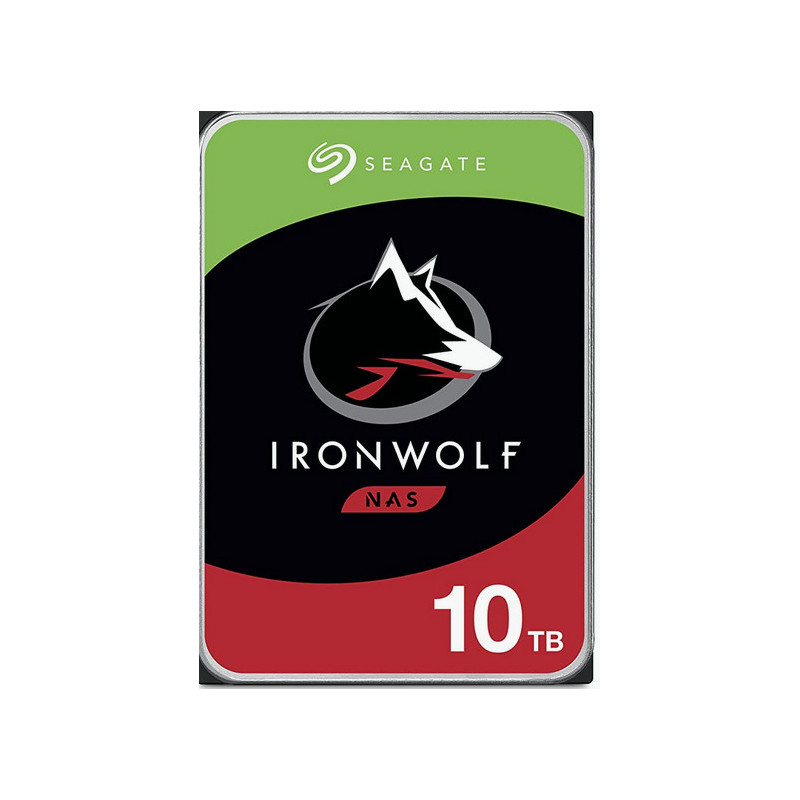 Disque Dur 3,5" Seagate IronWolf 10To - S-ATA
