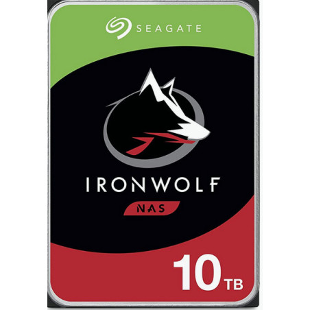 Disque Dur 3,5" Seagate IronWolf 10To - S-ATA