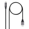 Cable Nanocable USB-C vers HDMI M M 1.8m (Noir)