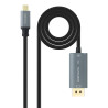 Cable Nanocable USB-C vers HDMI M M 2m (Noir)
