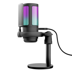 Microphone sur pied Trust GXT 238 Auron (Noir)