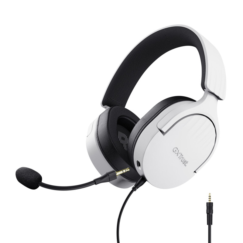 Casque Micro filaire Trust GXT 489 Fayzo (Blanc)