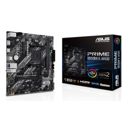 Carte Mère Asus Prime B550M-K aRGB (AM4) Micro ATX